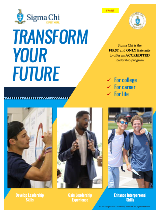 sigma chi flyer